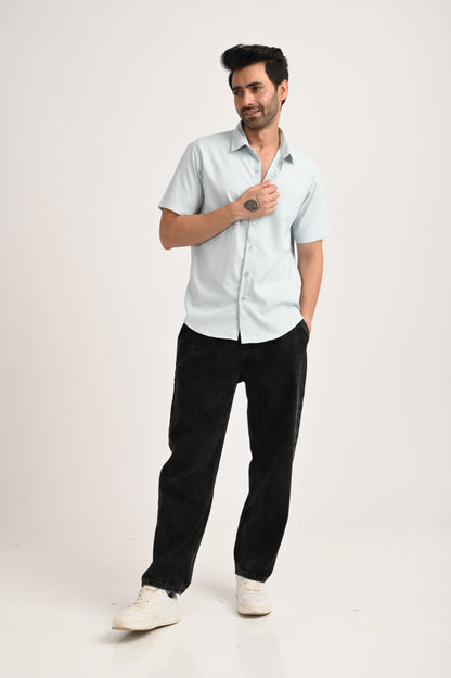 DLAZY BLUE POPCORN SHIRT