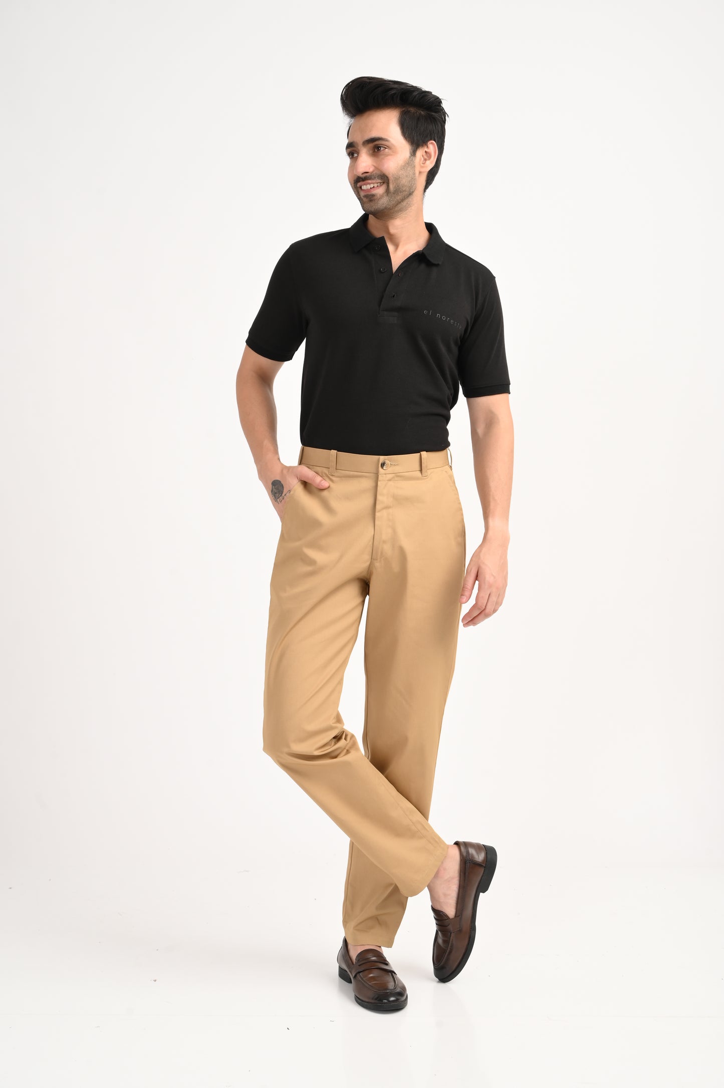 DLAZY KHAKI COTTON PANT
