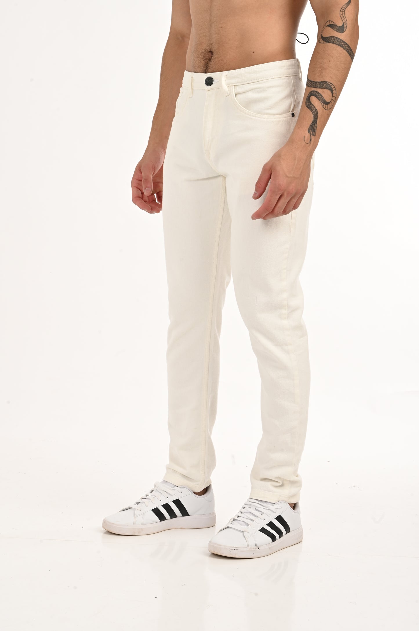 DLAZY JEANS
CREAM SKINNY FIT  JEANS