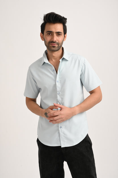 DLAZY BLUE POPCORN SHIRT